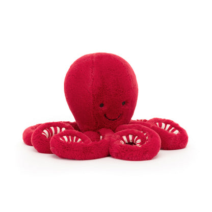 Cranberry Octopus Little Plush Toy