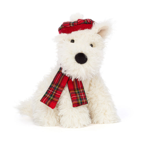 Winter Warmer Munro Scottie Dog Plush Toy