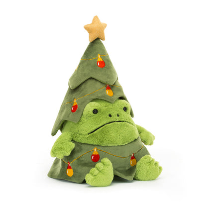 Christmas Tree Ricky Rain Frog Plush Toy