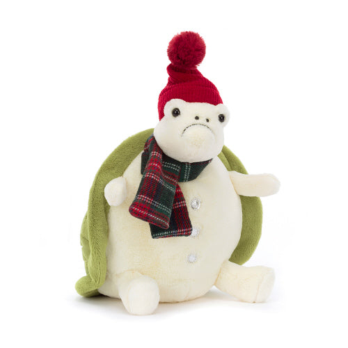 Snowman Timmy Turtle Plush Toy