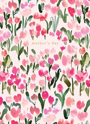 Pink Meadow Card