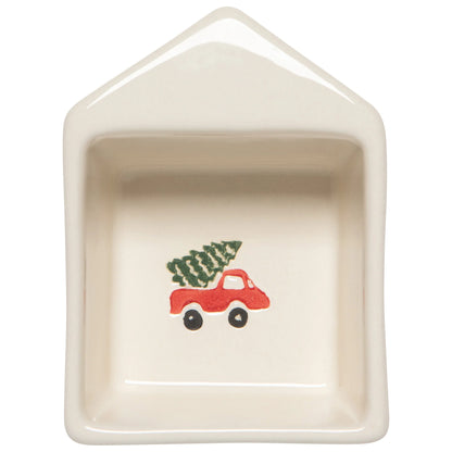Glitzmas Dip Dish With Tray Set of 3