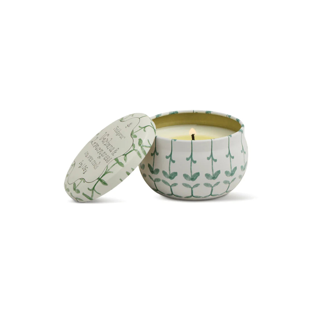 Verbena + Lemongrass Tulip 2oz Candle