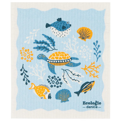 Swedish Dishcloth Under The Sea