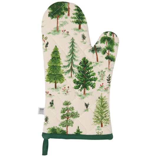 Spruce Woodland Oven Mitt Set of 2