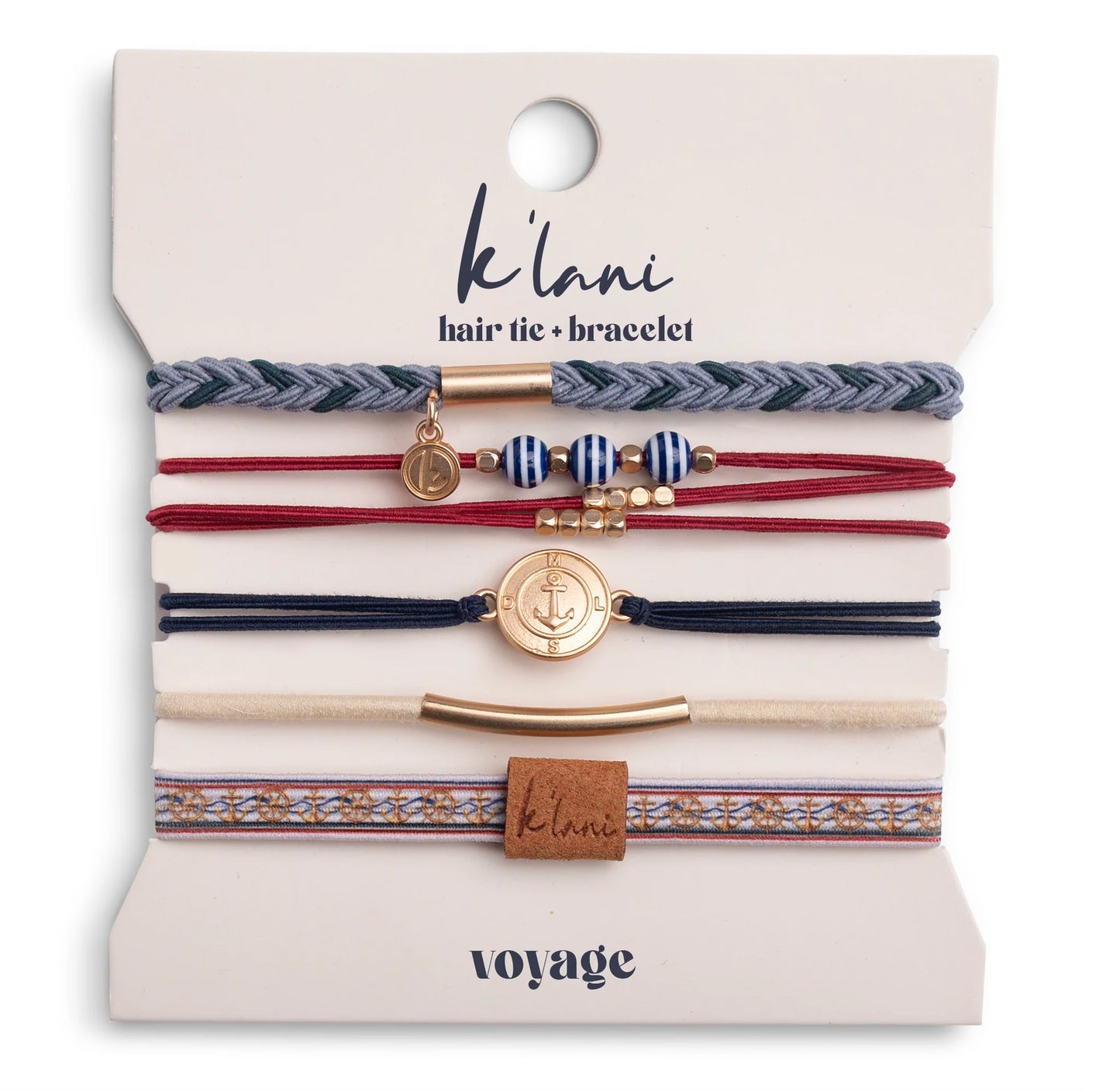 Voyage Hair Tie + Bracelets