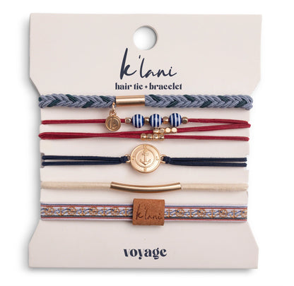 Voyage Hair Tie + Bracelets