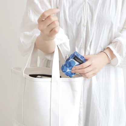 Shupatto Compact Reusable Bag Large Umi Ocean