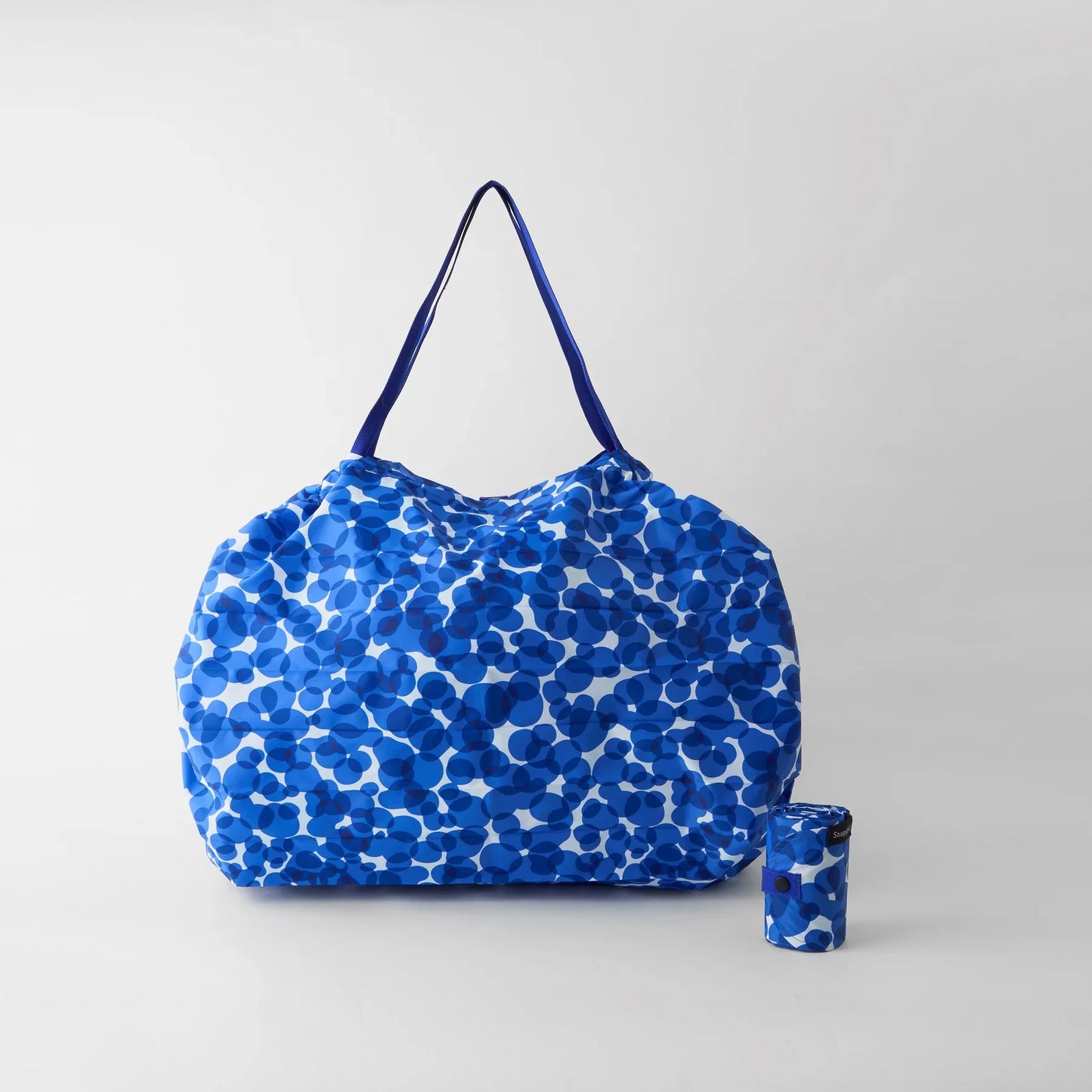 Shupatto Compact Reusable Bag Large Umi Ocean