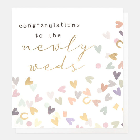 Congratulations Newlyweds Card