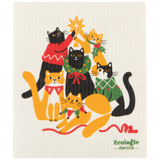 Swedish Dishcloth Kitty Carol