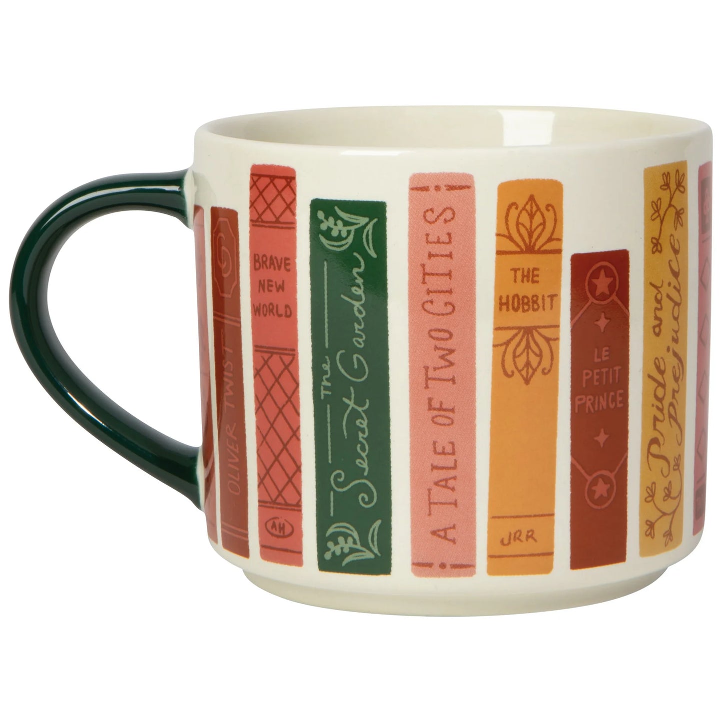 Book Club Mug With Lid