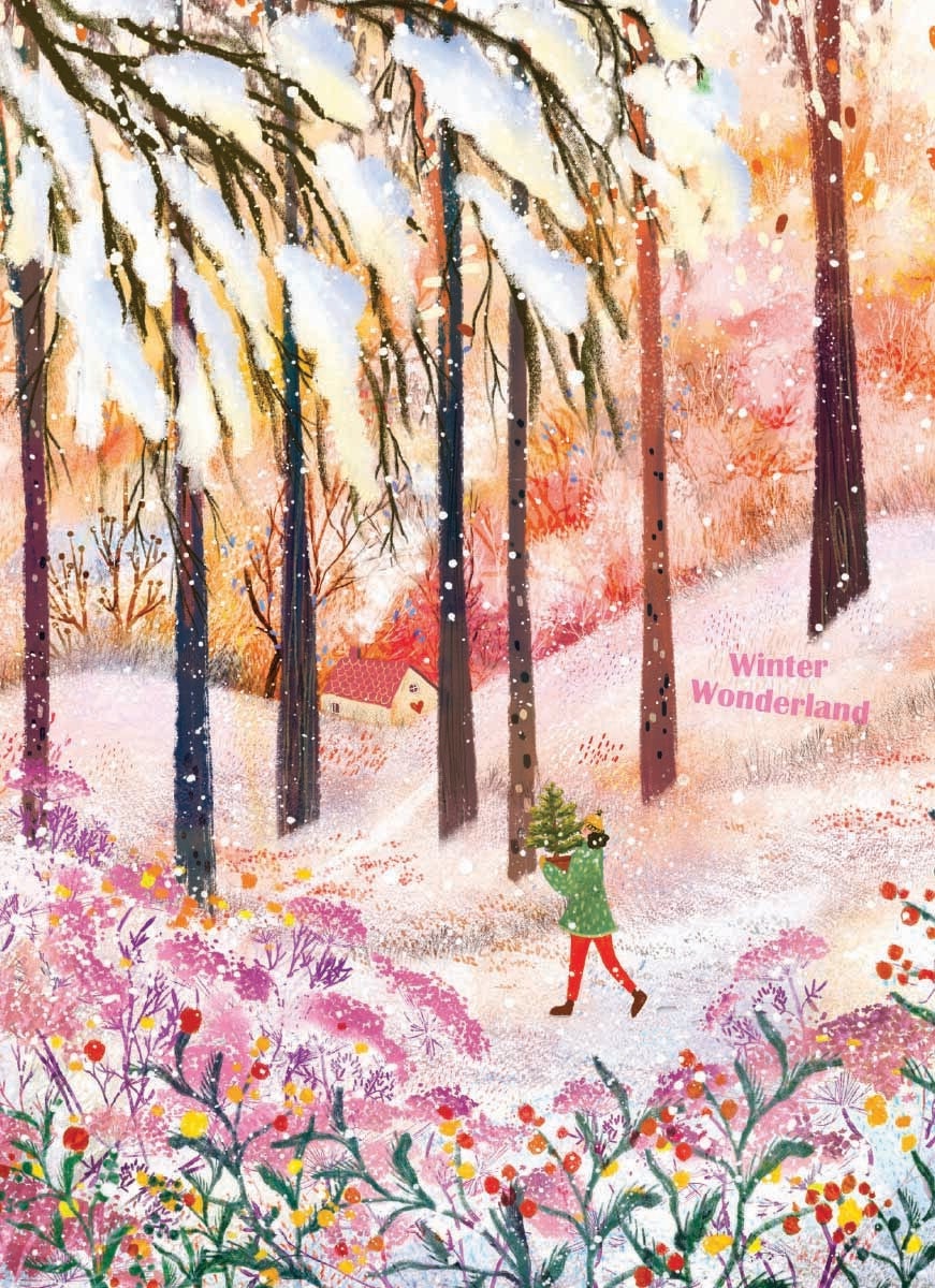 Walking In The Forest Card