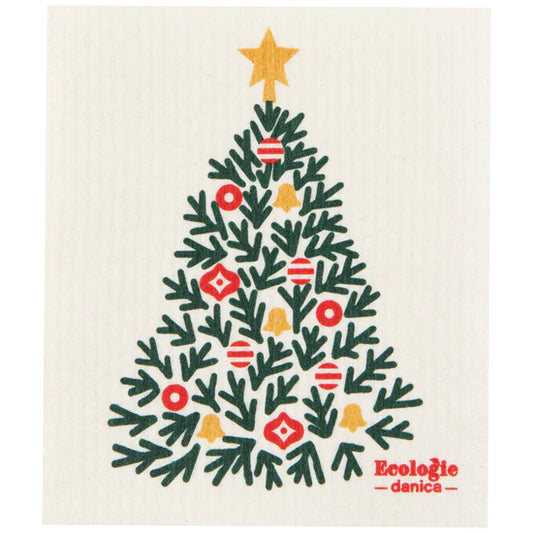 Swedish Dishcloth Festive Fir