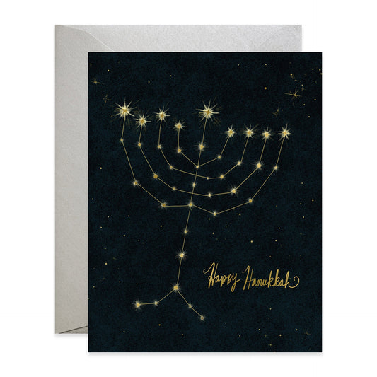 Hanukkah Constellation Card