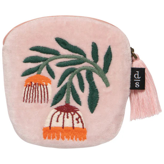 Venus Embroidered Coin Pouch