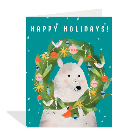 Beary Holidays Cello Pack of 5 Cards