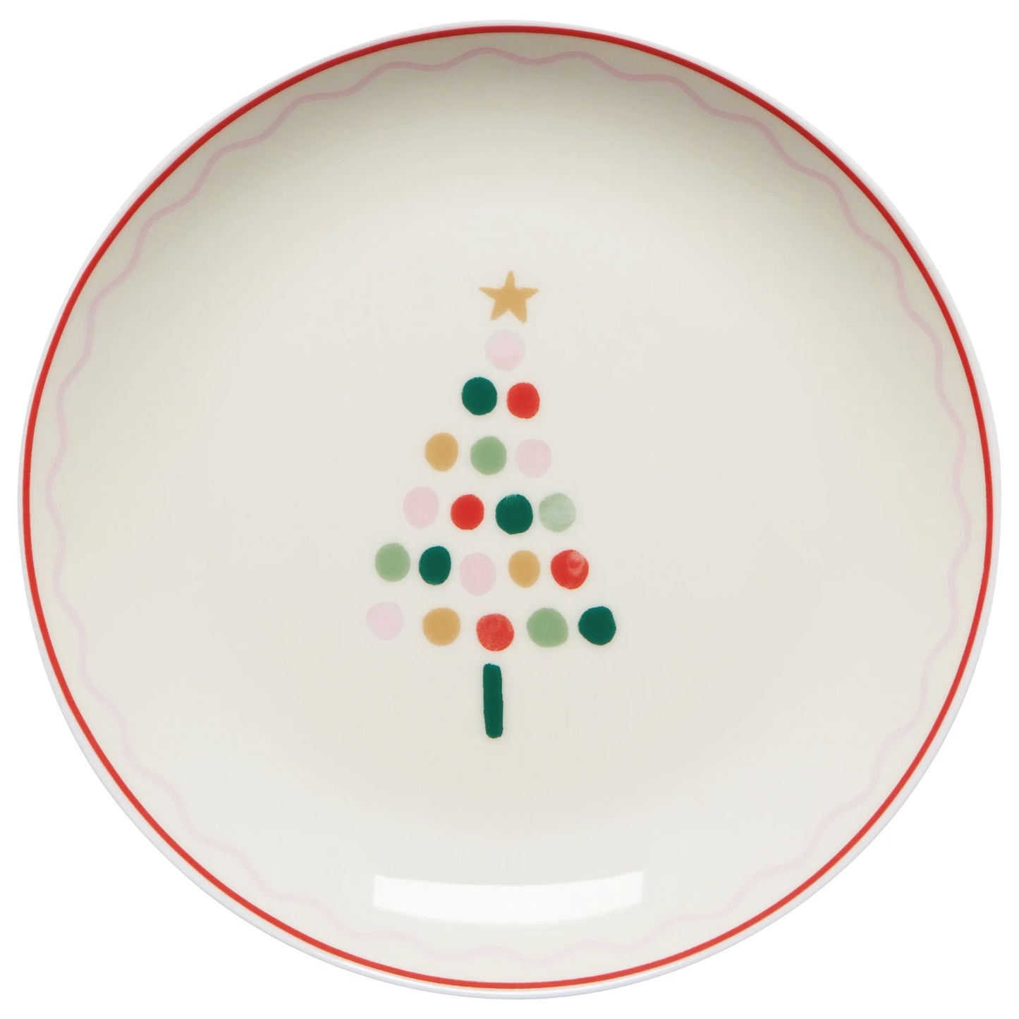 Appie Plates Glitzmas Set of 4