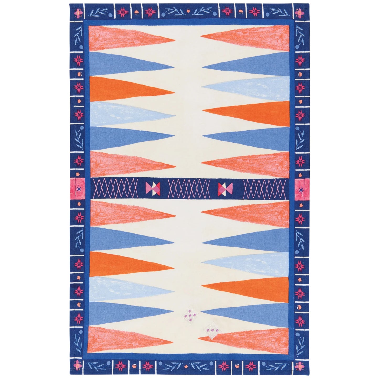 Backgammon Decorative Dishtowel