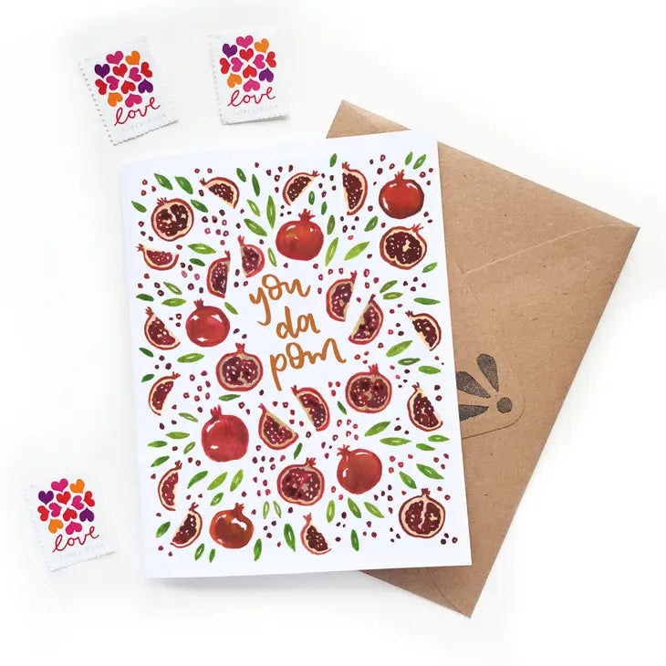 You Da Pom Pomegranate Card