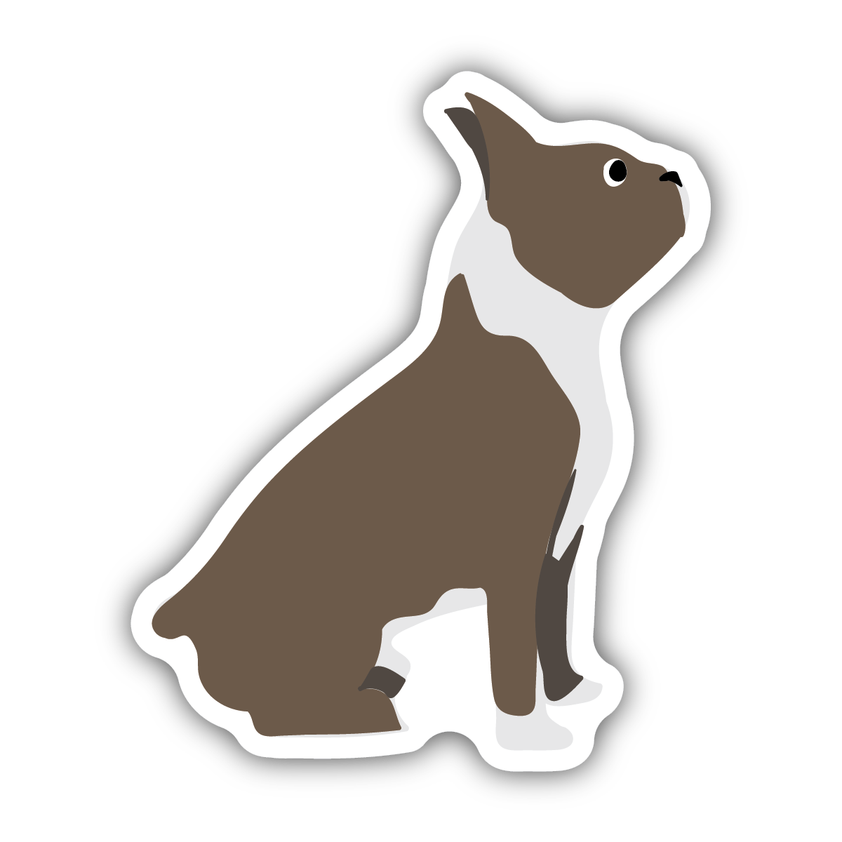 S120 Stickers Large French Bulldog