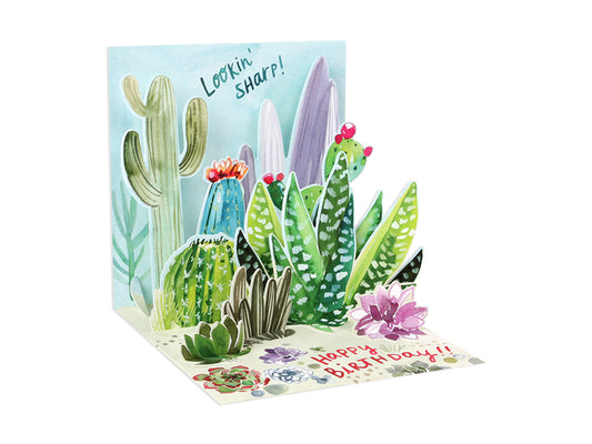 Pop-Up Cacti Card