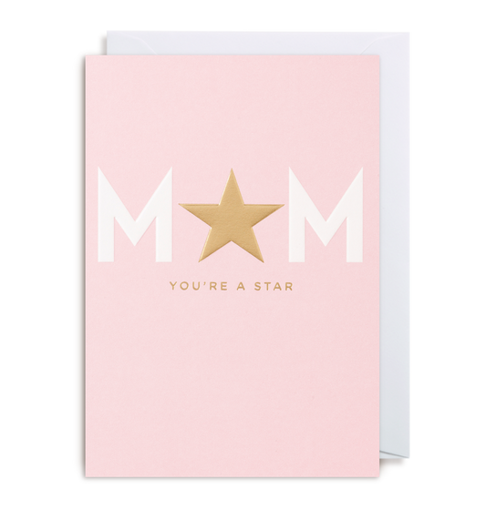 Lagom Design Mum You're A Star Card