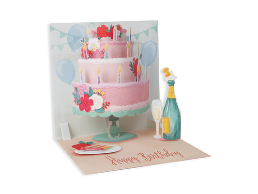 Pop-up Layered Cake Card