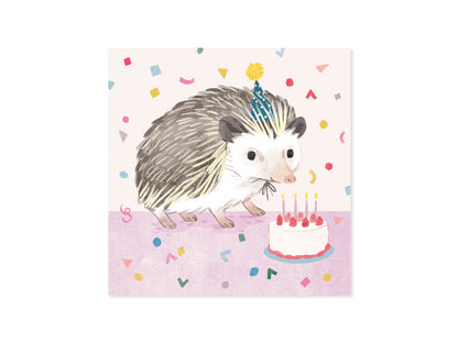 Pop-up Hedgehog Card