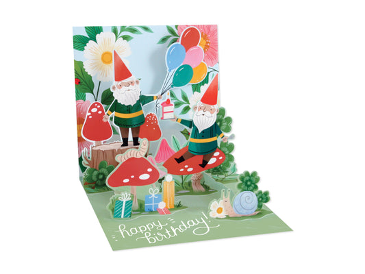 Pop-Up Gnomes Card