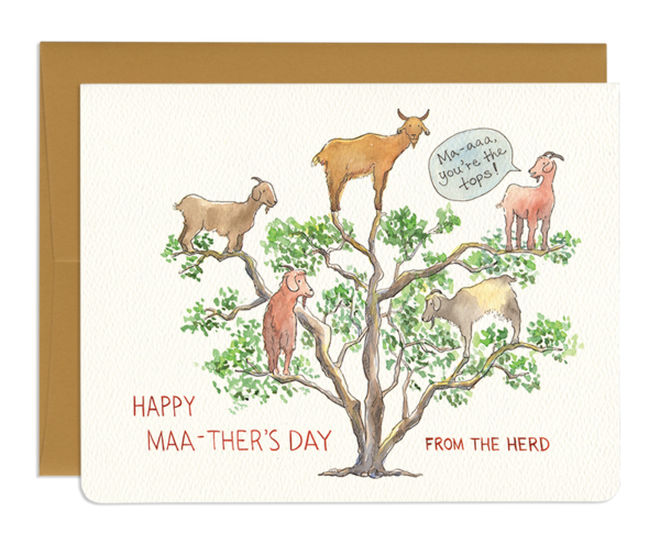 You're The Tops Mother's Day Card