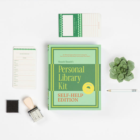 Personal Library Kit Self-Help Book Edition – Juxtapose Cards & Gifts