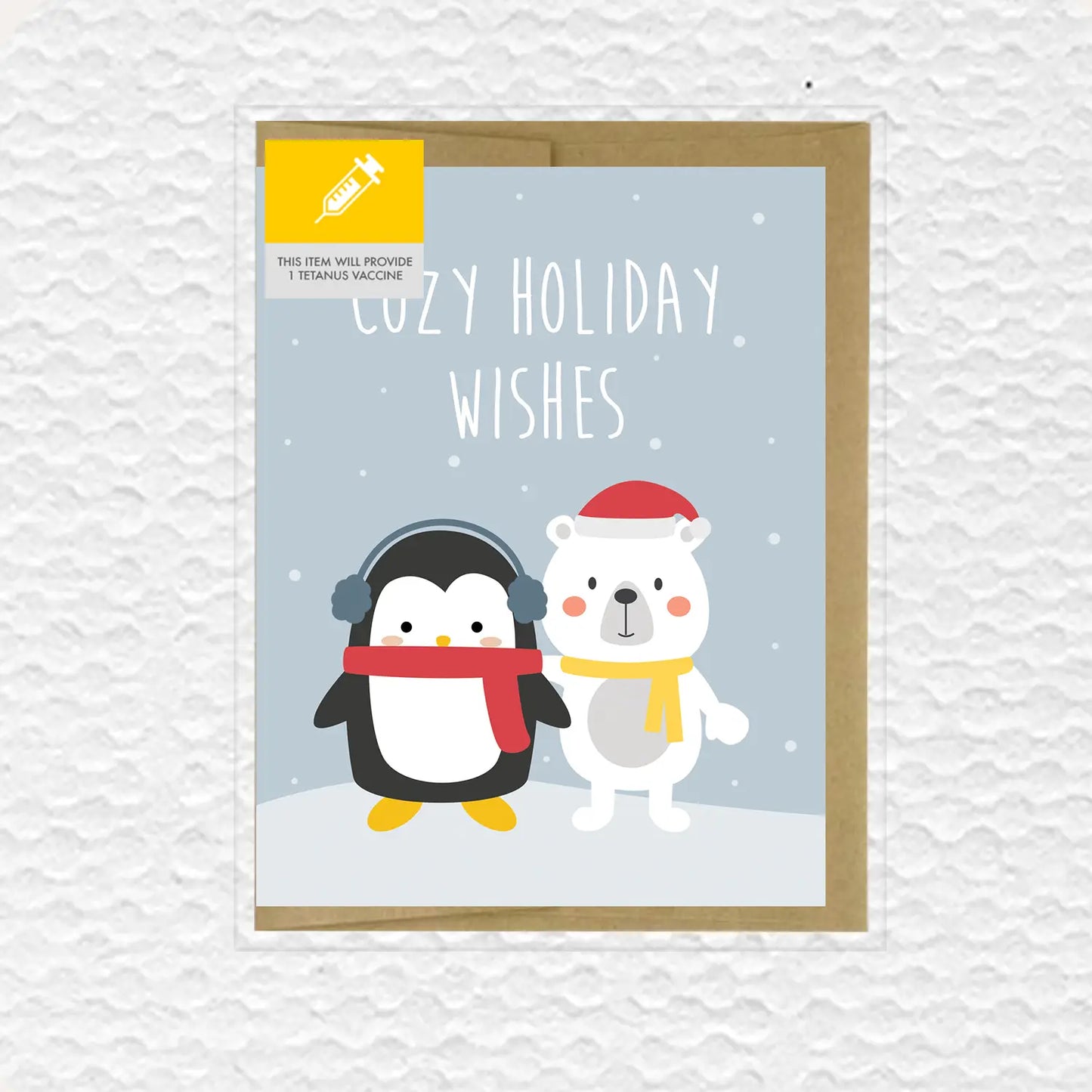 Cozy Holiday Wishes Greeting Card