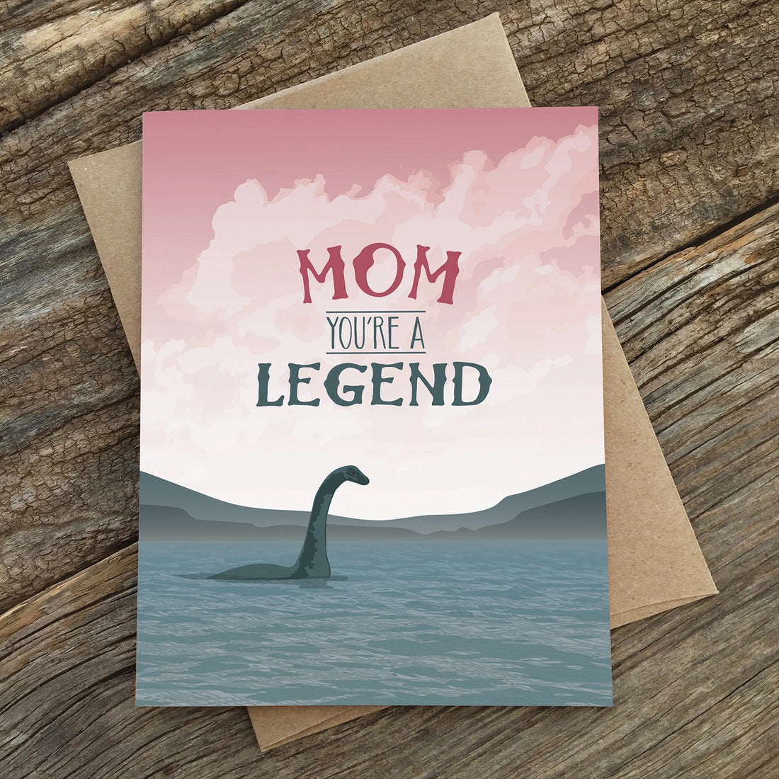 Mom Legend Nessie Card