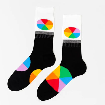 Men's Crew Socks Color Wheel