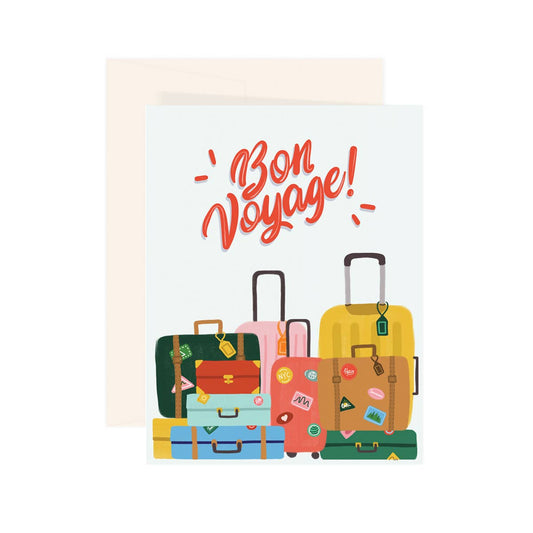 Bon Voyage Luggage Card