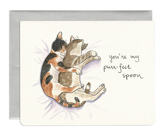 Purr-fect Spoon Card