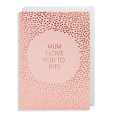 Lagom Mum I Love You To Bits Card