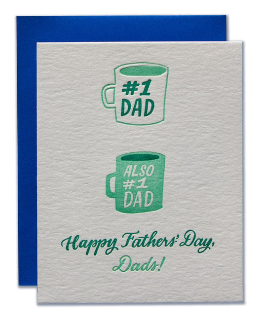 NO.1 Dads Father's Day Card