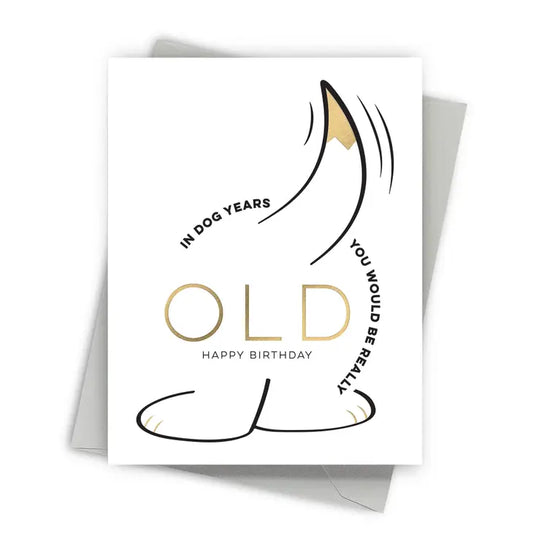 Dog Years Humorous Birthday Cards