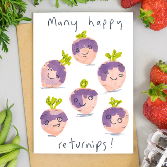 Many Happy Returnips Card