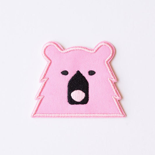 #126 Patch Bear Pink