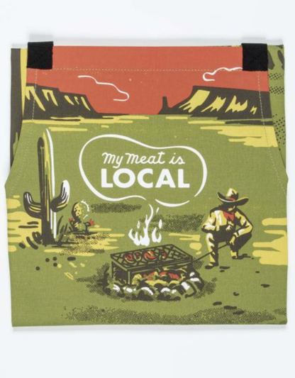 Apron My Meat Is Local