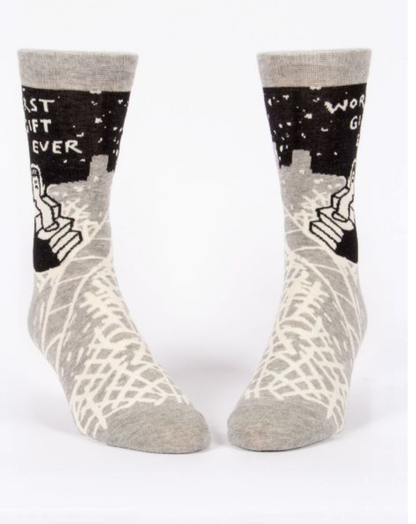 Men's Crew Socks Worst Gift Ever