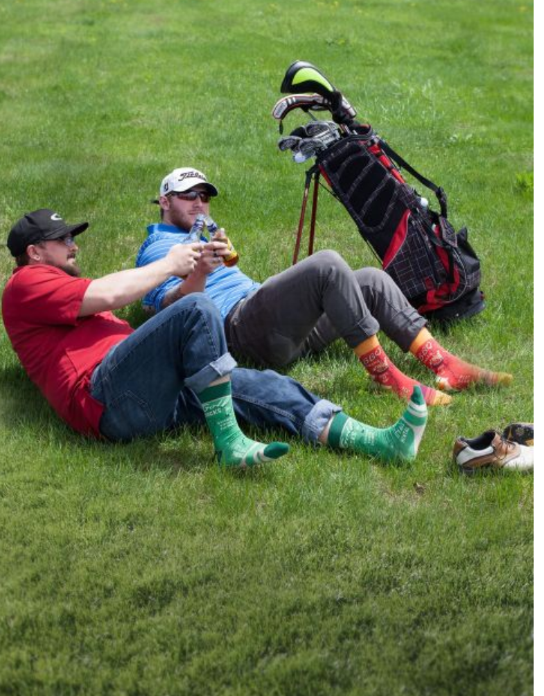Men's Crew Socks Golf