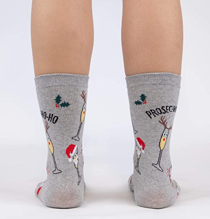 Women's Crew Socks Prosec-Ho-Ho-Ho
