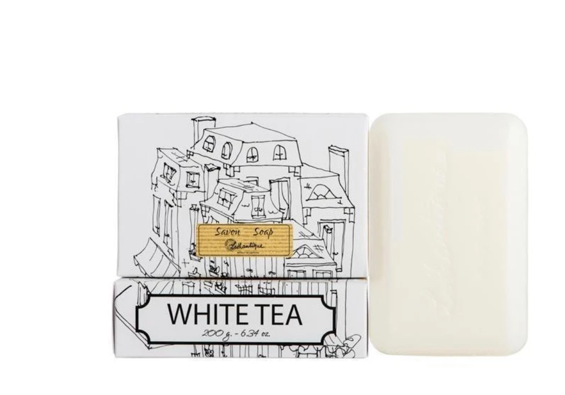 White Boxed Bar Soap White Tea