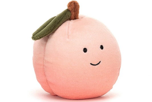 Fabulous Fruit Peach Plush Toy