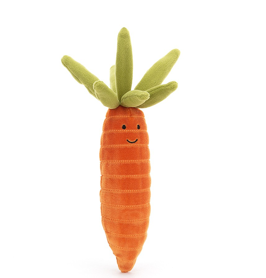 Vivacious Vegetable Carrot Plush Toy