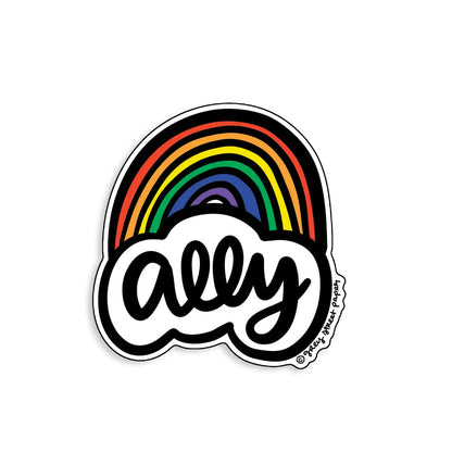 S21 LGBTQ Ally Rainbow Sticker